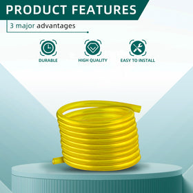AUTOKAY 3mm x 6mm fuel hose for secure fits and durability.