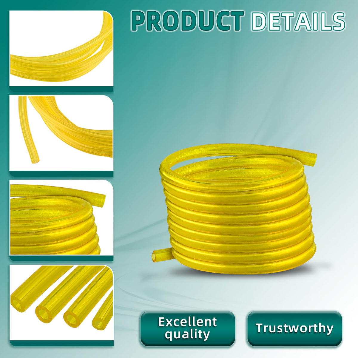 AUTOKAY 2.5mm x 5mm fuel hose for versatile small tools.