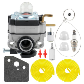 Autokay carburetor assembly for Troy-Bilt trimmers enables smoother starts