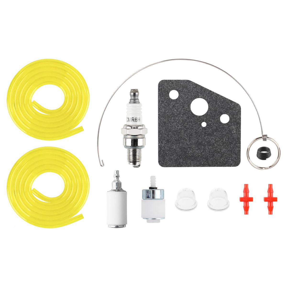 Autokay packaging showing complete carburetor replacement kit contents
