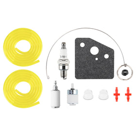 Autokay packaging showing complete carburetor replacement kit contents
