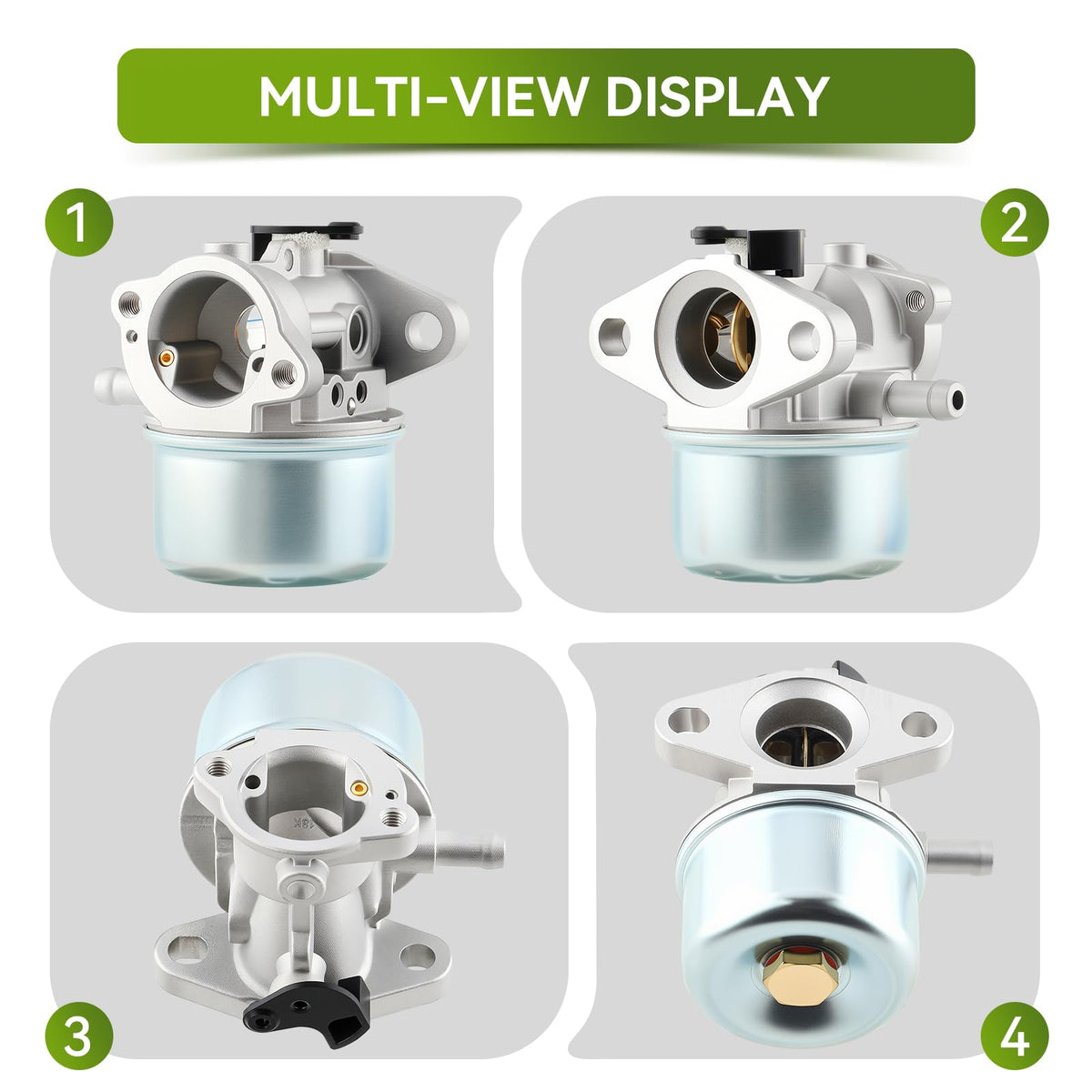 AUTOKAY primer bulb included for easy starting before mowing