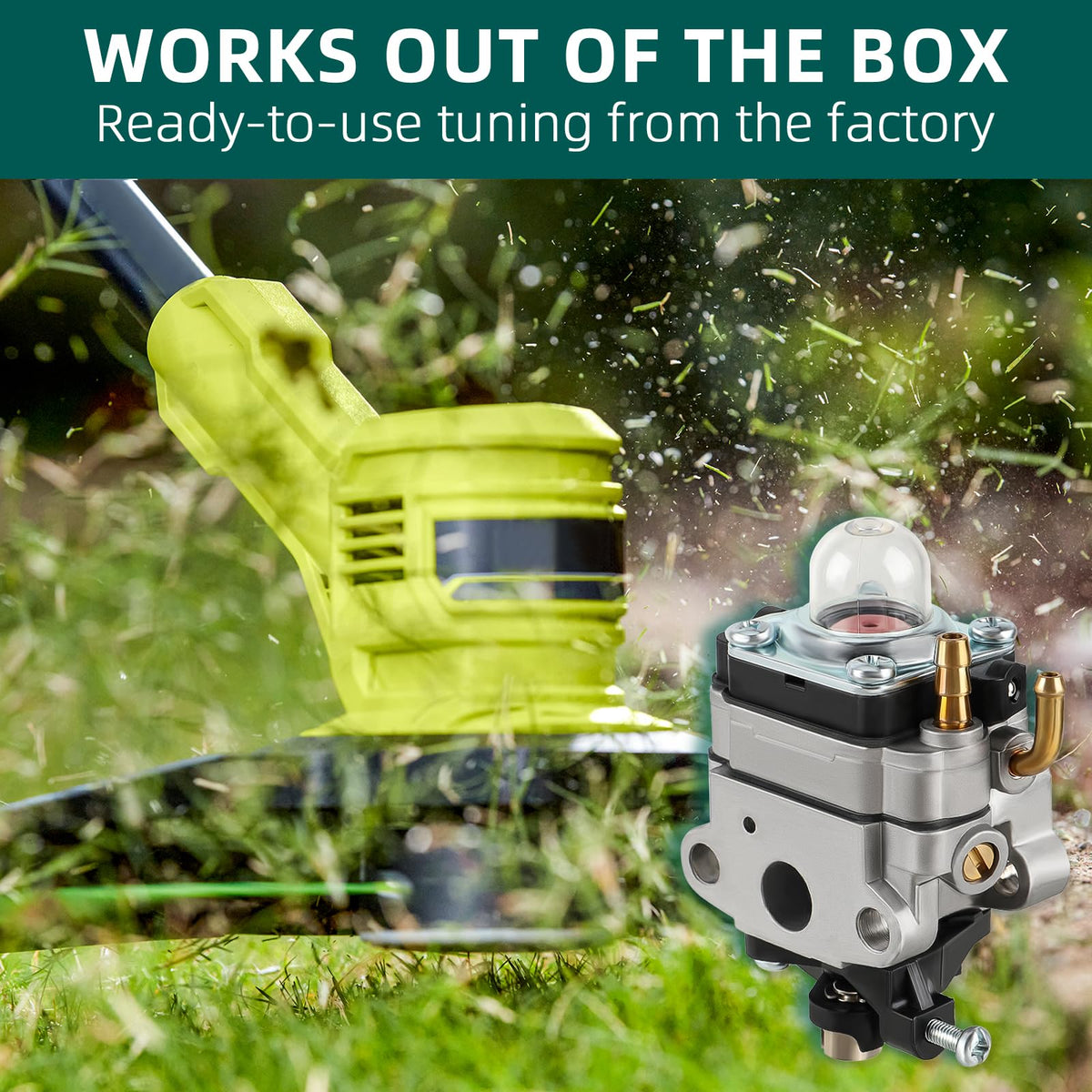 AUTOKAY primer bulbs and gaskets enable quick priming and sealing.