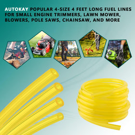 AUTOKAY small-engine fuel line pack for chainsaws, mowers, and trimmers.