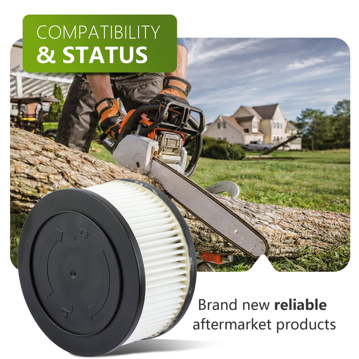 AUTOKAY spark plugs in a pair boost ignition reliability for Stihl chainsaws.