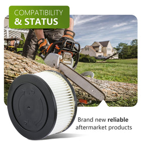 AUTOKAY spark plugs in a pair boost ignition reliability for Stihl chainsaws.