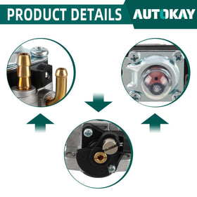 AUTOKAY tank vent and grommet ensure steady fuel flow.