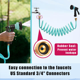 AUTOMAN 7-pattern nozzle offers versatile watering options