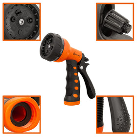 Durable ABS+TPR construction for daily garden chores.