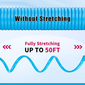 AUTOMAN Coil Hose lightweight EVA for easy handling