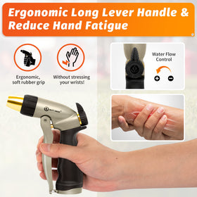 AUTOMAN compatible with standard hoses 3/4 inch for easy setup.