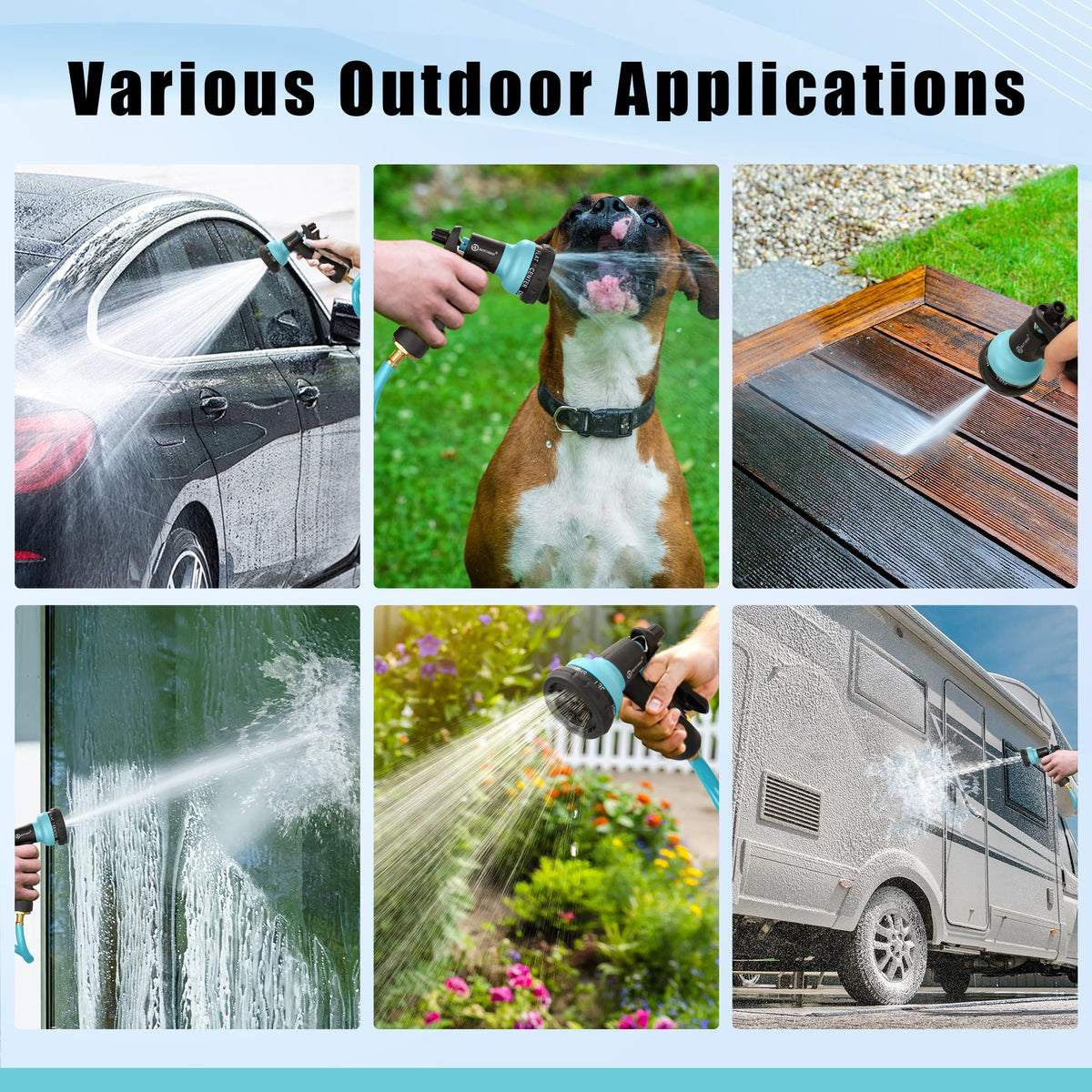 AUTOMAN Corrosion-resistant fittings extend hose lifespan outdoors