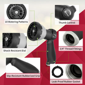 AUTOMAN ergonomic slip-resistant handle offers comfortable, fatigue-free extended use