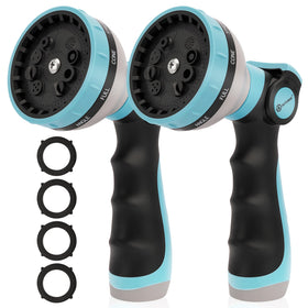 AUTOMAN Garden Hose Nozzle with 10 spray patterns for versatile watering