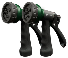AUTOMAN garden hose nozzle with 7 adjustable patterns for versatile watering