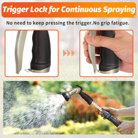 AUTOMAN garden hose nozzle leak-proof-connection prevents leaks