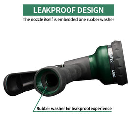AUTOMAN 3/4-inch hose compatibility ensures quick, universal setup