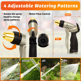 AUTOMAN nozzle mist spray for gentle flower watering and delicate foliage.