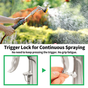 AUTOMAN leak-proof seal and strong jet reach for efficient washing and irrigation.