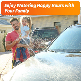 AUTOMAN heavy-duty nozzle ideal for car washing, windows, and patios.