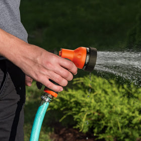 All-in-one tool for watering plants, washing cars, outdoor cleaning.