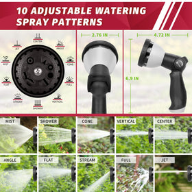 AUTOMAN thumb-control flow demonstrates easy water adjustment for precise watering