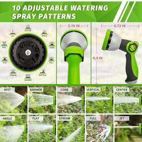 AUTOMAN Thumb Control Hose Sprayer enables precise flow with a simple thumb press.