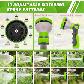 AUTOMAN washers included for secure, water-saving hose connections.