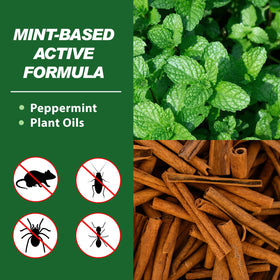 Autonex natural mouse repellent ball packaging shown.