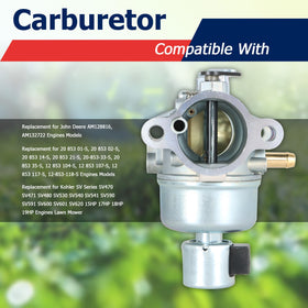 Autoparts carburetor fuel filter and gasket set supports smooth operation.