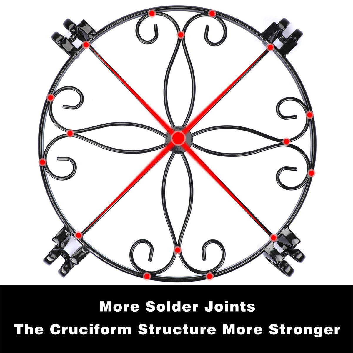 Autopromake elegant round stand adds subtle style to any room.