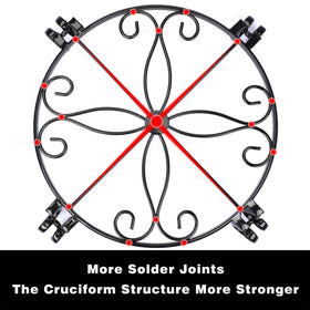 Autopromake elegant round stand adds subtle style to any room.