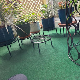 Autopromake indoor-outdoor display helps versatile plant arrangements