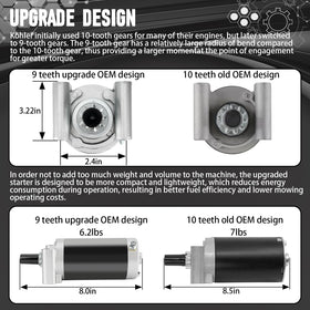 Autoverve Kohler 7000 starter in box shows a ready replacement part