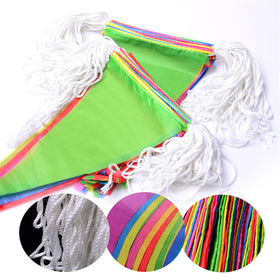 AUUEYY triangular flags ideal for grand openings, festive atmosphere.