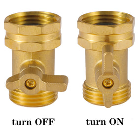 AuySier washers included ensure leak-free hose connections.