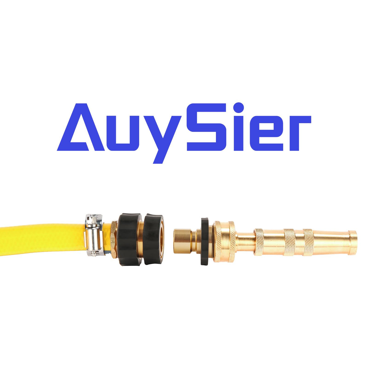 AuySier versatile hose connectivity for sprinklers, nozzles, and jets.