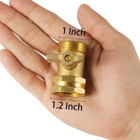 AuySier solid-brass valve close-up highlighting durable, long-lasting performance.
