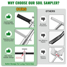 AUZEKER versatile tool suitable for lawn, garden, and farm applications.