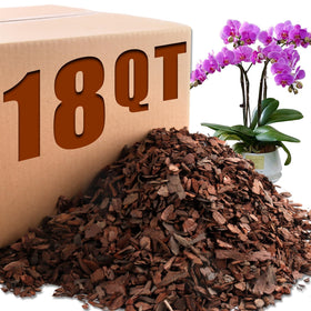 Avalution Orchid Bark packaging shows premium pine bark for healthy root support.