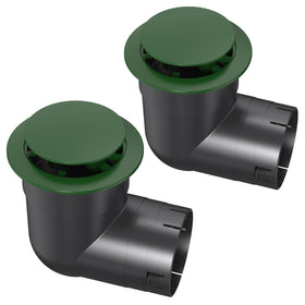 Avanhitch 4-inch pop-up emitter with elbow for direct pipe connection