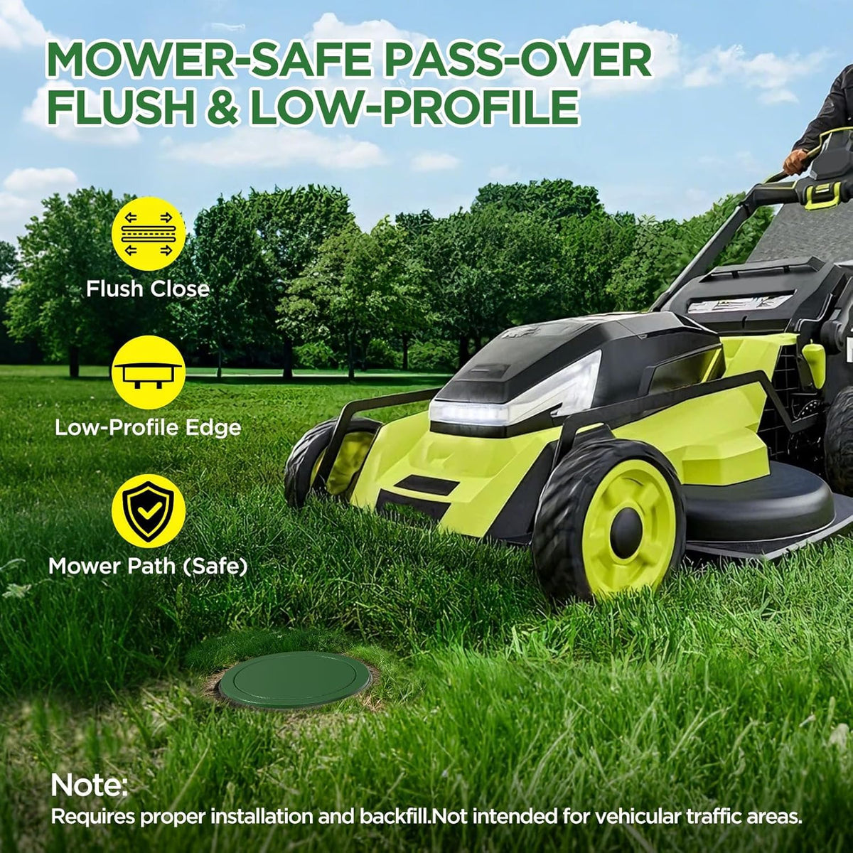 Avanhitch low-profile top minimizes mower contact after storms