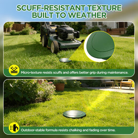 Avanhitch Pop Up Drainage Emitter backfill-access top enables easy maintenance.