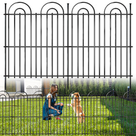 AVELOTUUG 25-panel garden fence forms a decorative border that helps define your space.