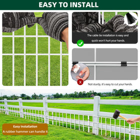 AVELOTUUG dog garden protection panel keeps pets away from beds.