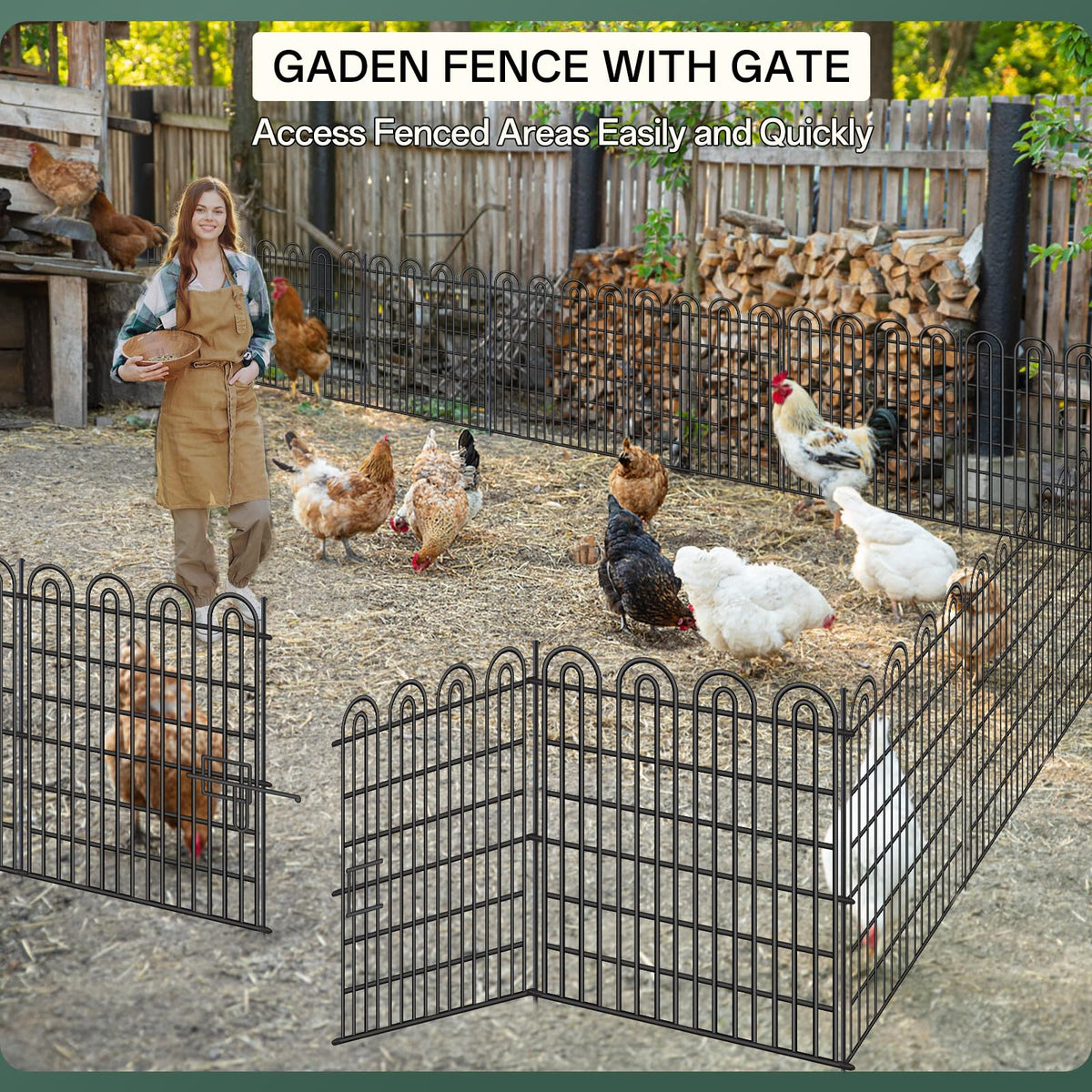 AVELOTUUG easy-install border for quick space transformation and improved garden organization.