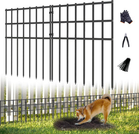 AVELOTUUG garden fence front view shows sturdy boundary protection
