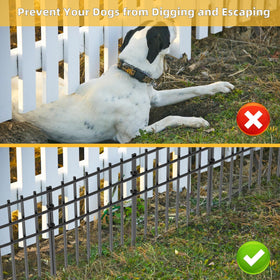 AVELOTUUG garden fence thick rod closeup highlights durability and reinforcement