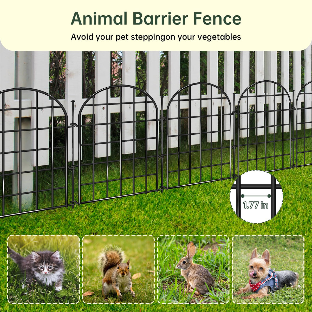 AVELOTUUG ground stake connection: stable anchoring for outdoor fences