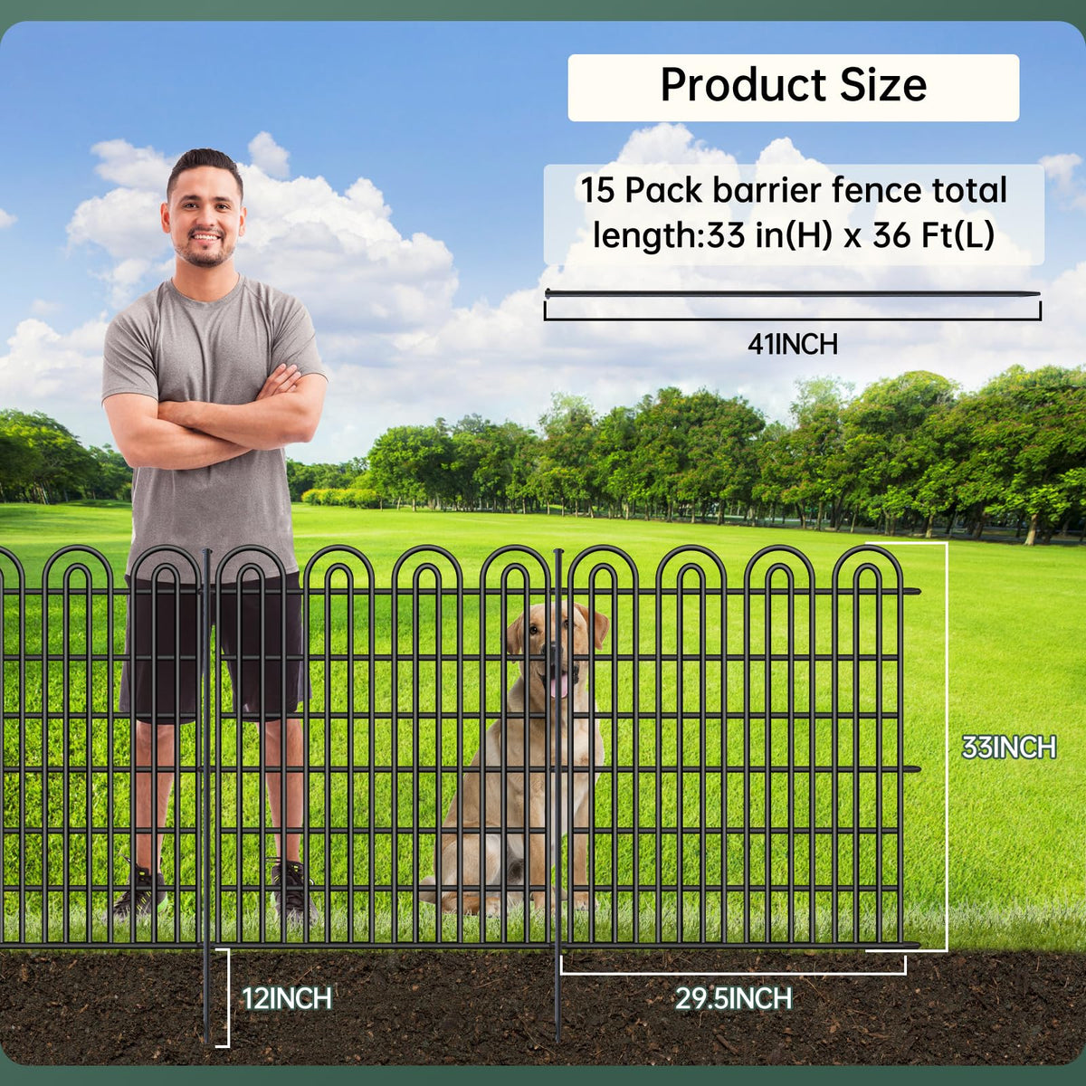 AVELOTUUG heavy-duty rustproof metal edging adds durable border for outdoor landscaping.